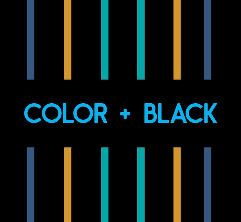 Color + Black Masculino